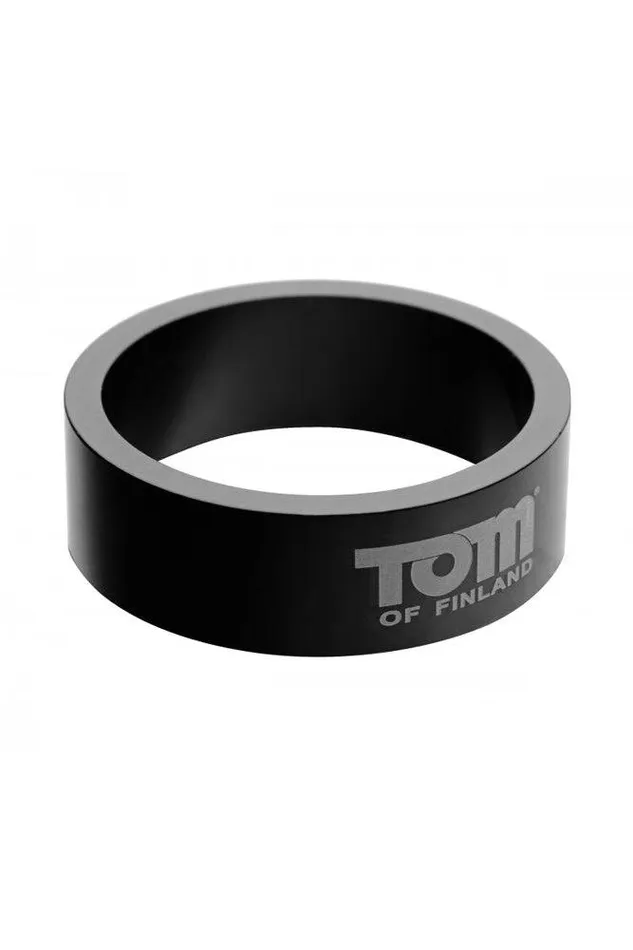 Male Sex Toys XR Brands Tom of Finland 60mm Aluminum Cock Ring Black XR Brands Male Sex Toys XR Brands Tom of Finland 60mm Aluminum Cock Ring Black XR Brands