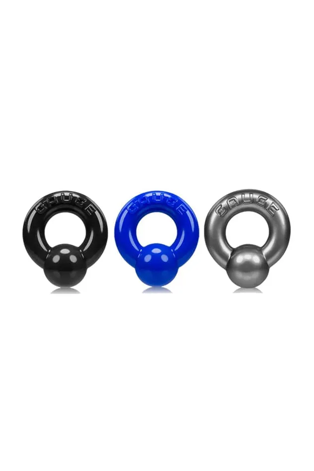 Oxballs Male Sex Toys Oxballs Gauge Cock Ring Assorted Colors