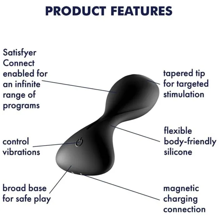 Satisfyer Anal Satisfyer Trendsetter Anal Vibrator Black