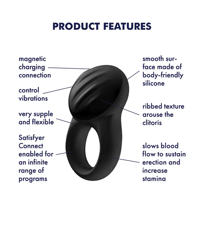 Satisfyer Vibrators Signet Ring Couples Vibrator