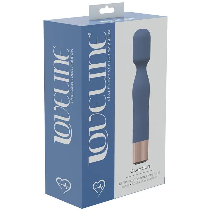 Shots Toys Shots Loveline Glamour BlueGrey Vibrators