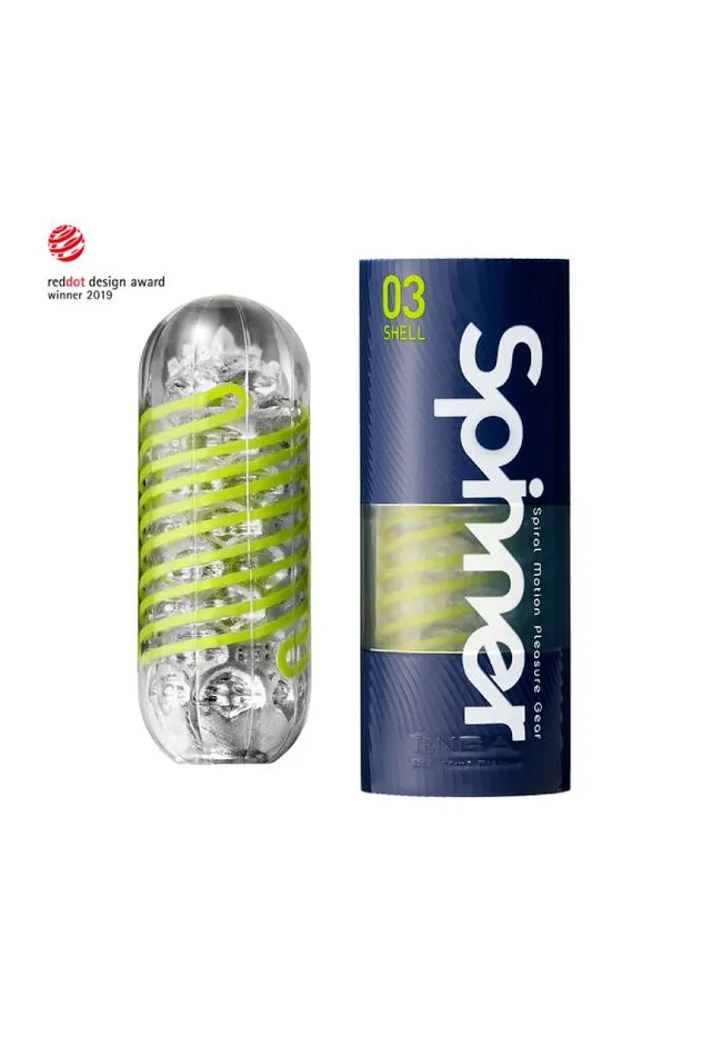 Tenga Male Sex Toys Tenga Spinner Shell Masturbator Green