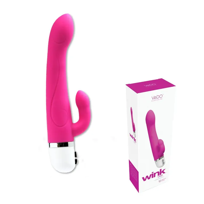 VeDO Vibrators VeDO Wink Rabbit Vibe Hot Pink