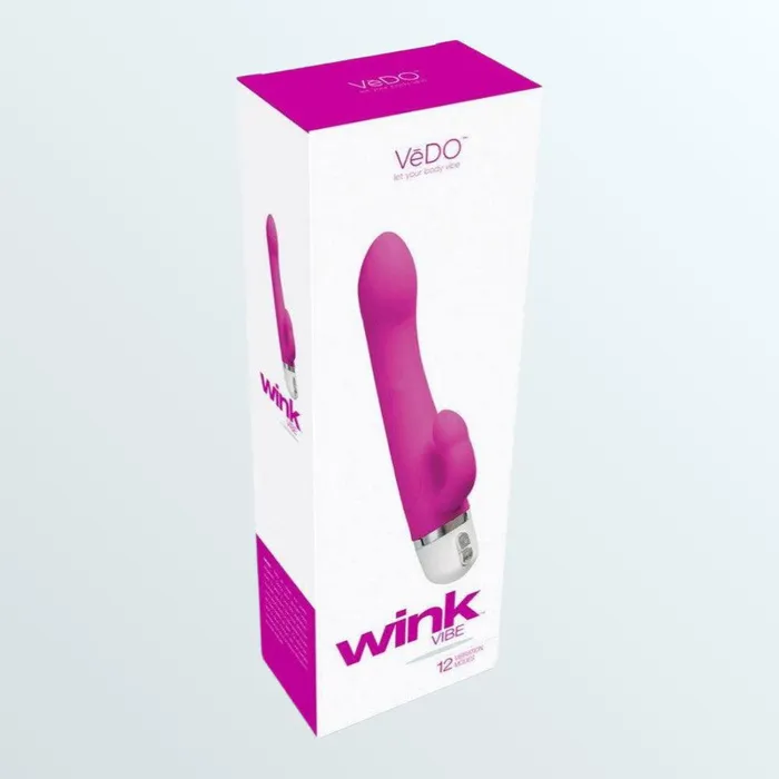 VeDO Vibrators VeDO Wink Rabbit Vibe Hot Pink