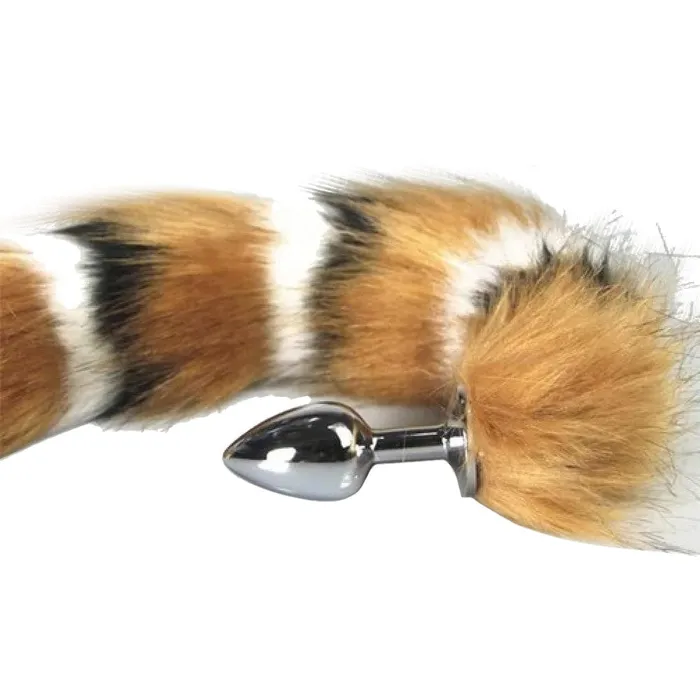 Anal Lovegasm Flirty Fox Tail Cat Tail 16 Long Plug