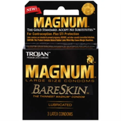 Enhancers Trojan Magnum Bareskin 3 Pack Paradise Marketing