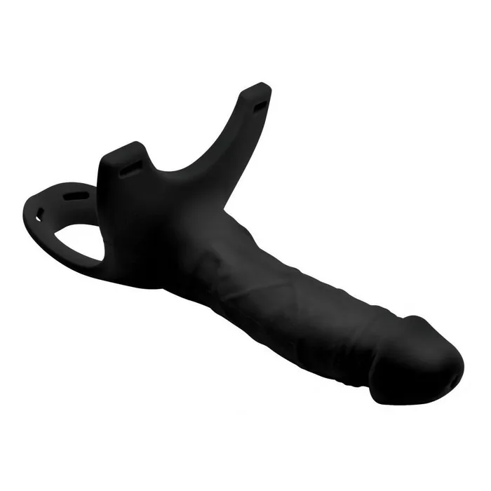 Female Sex Toys Size Matters Hollow Silicone Dildo StrapOn