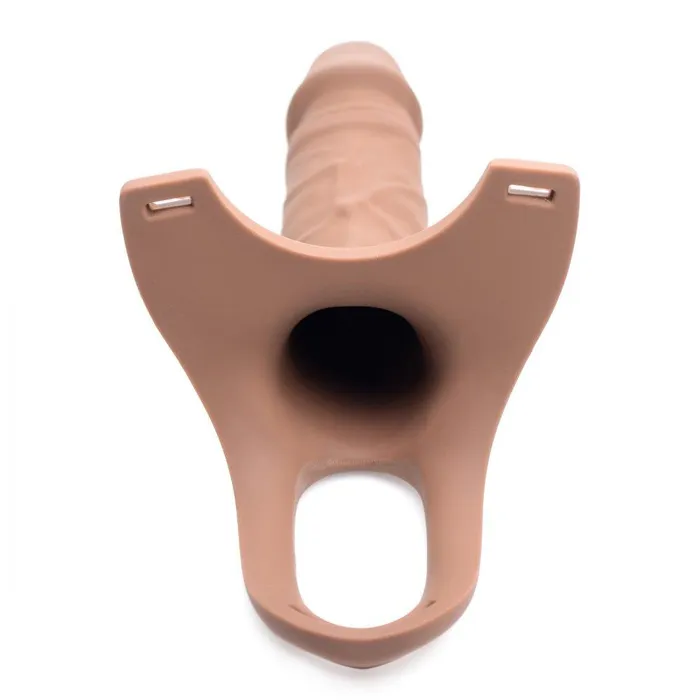 Female Sex Toys Size Matters Hollow Silicone Dildo StrapOn