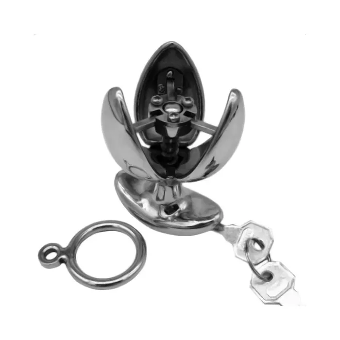 Lovegasm Anal Dilate and Incarcerate Metal Locking Plug