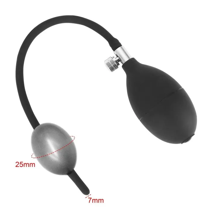 Male Sex Toys Black Penis Inflatable Plug Sex Toy For Men Lovegasm
