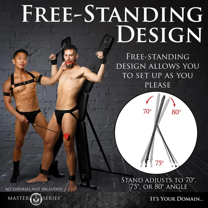 Master Series Vibrators Deluxe St Andrews Cross