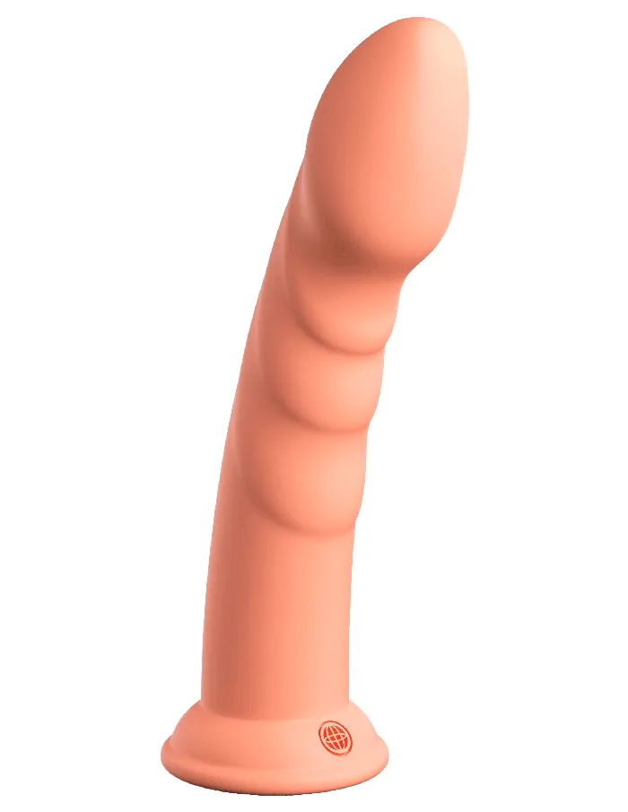 Pipedream Dillio Platinum Super Eight 8 Inch Dildo Peach Dildos