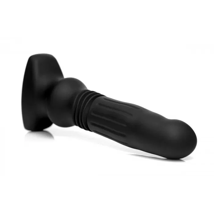 Silicone Swelling and Thrusting Plug with Remote Control Thunderplugs Male Sex Toys