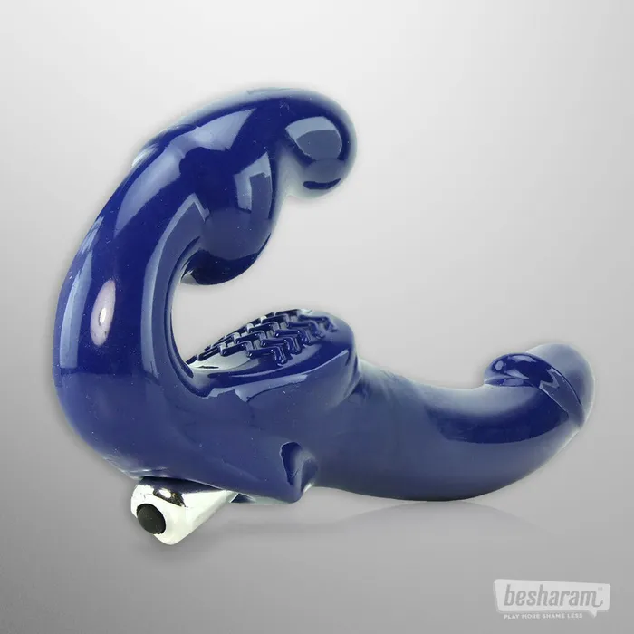 Strap U Revolver II Vibrating Strapless Strap On Dildo XR Female Sex Toys