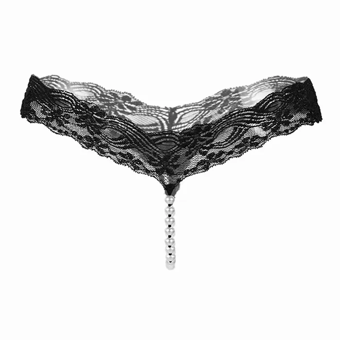 Teddies And Bodies LAZADASEXTOYS Women Tback Pearl Gstring Sexy Underwear Lowwaist Tassels Lace Ladies Tback Underwear Pants Thong