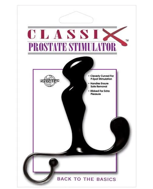 Anal Classix Prostate Stimulator Black Pipedream Products