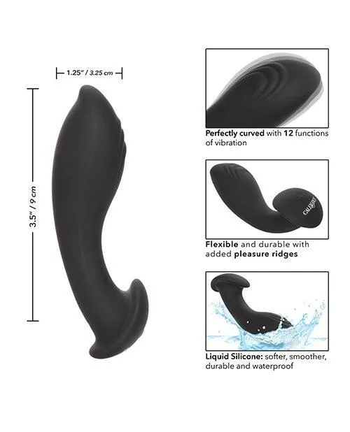 Anal Eclipse Liquid Silicone Flex Probe Black California Exotic Novelties