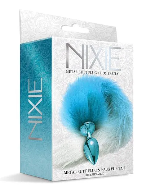 Anal Global Novelties LLC Nixie Metal Butt Plug Wfaux Fur Tail