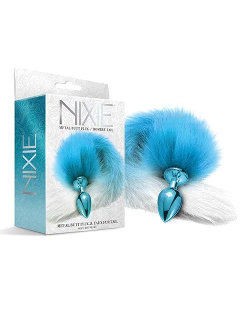 Anal Global Novelties LLC Nixie Metal Butt Plug Wfaux Fur Tail