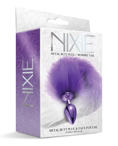 Anal Global Novelties LLC Nixie Metal Butt Plug Wfaux Fur Tail