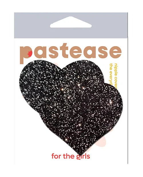 Anal Pastease Pastease All Sparkle Heart Black OS