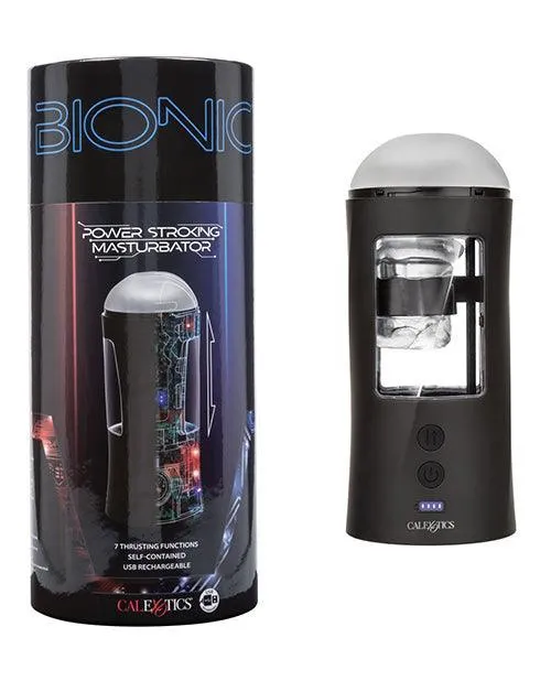 California Exotic Novelties Bionic Power Stroking Masturbator Male Sex Toys California Exotic Novelties Bionic Power Stroking Masturbator Male Sex Toys