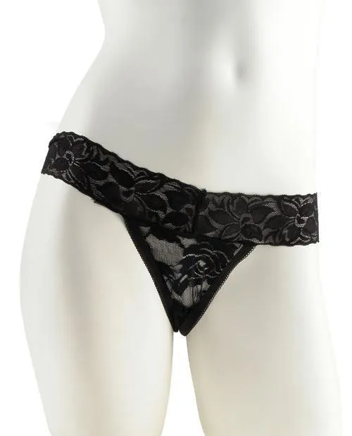 Couples Pipedream Products Fetish Fantasy Series Hanky Spank Me Vibrating Panties Black