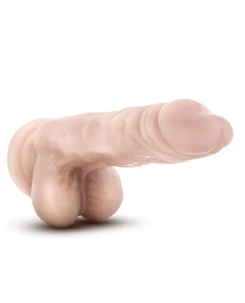 Dildos Blush Novelties Blush Dr Skin Stud Muffin 85 Dong Wsuction Cup Beige