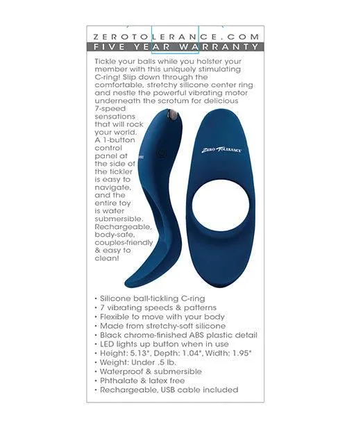 Evolved Novelties INC Anal Zero Tolerance Cup em Blue