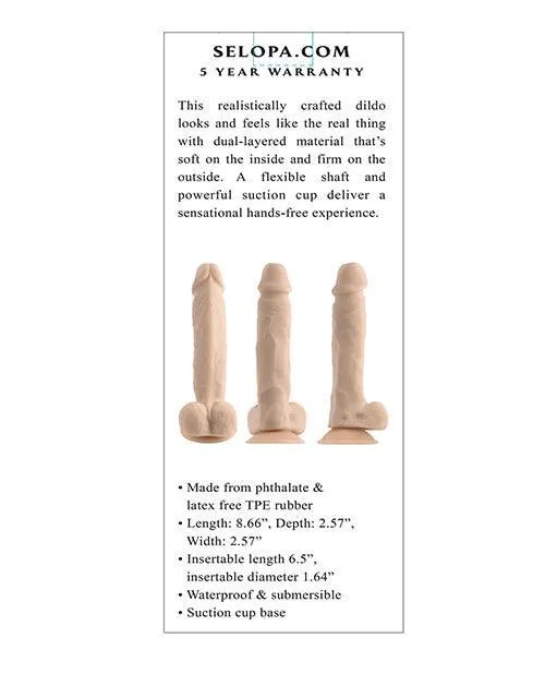 Evolved Novelties INC Dildos Selopa 65 Natural Feel Dildo