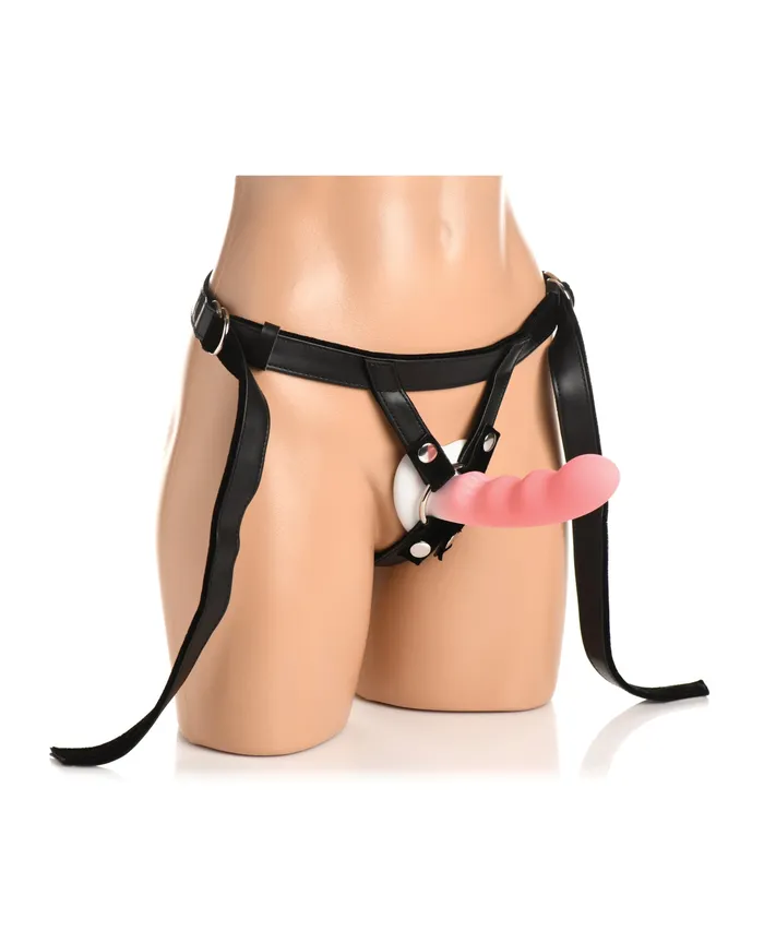 Female Sex Toys Bedroom Bliss Velvet Kiss StrapOn Harness Xr LLC