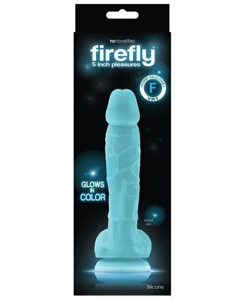 Firefly 5 Silicone Glowing Dildo Ns Novelties INC Dildos