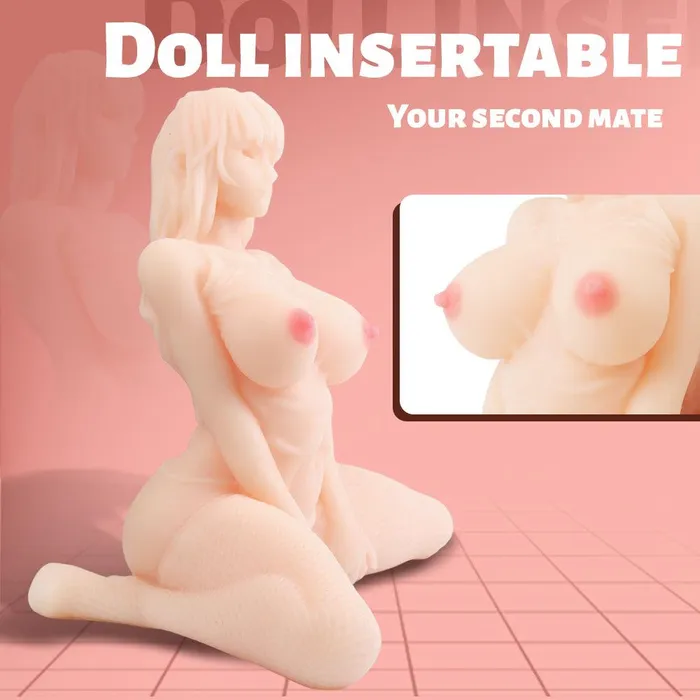 propinkup Male Sex Toys Propinkup Realistic Pocket Pussy Big Tits Gina Lifelike Masturbation Cup for Male