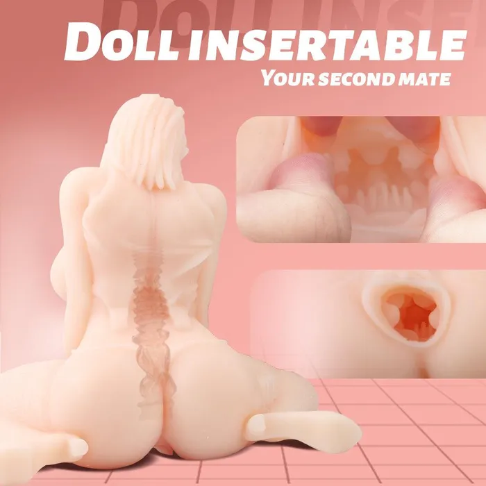 propinkup Male Sex Toys Propinkup Realistic Pocket Pussy Big Tits Gina Lifelike Masturbation Cup for Male
