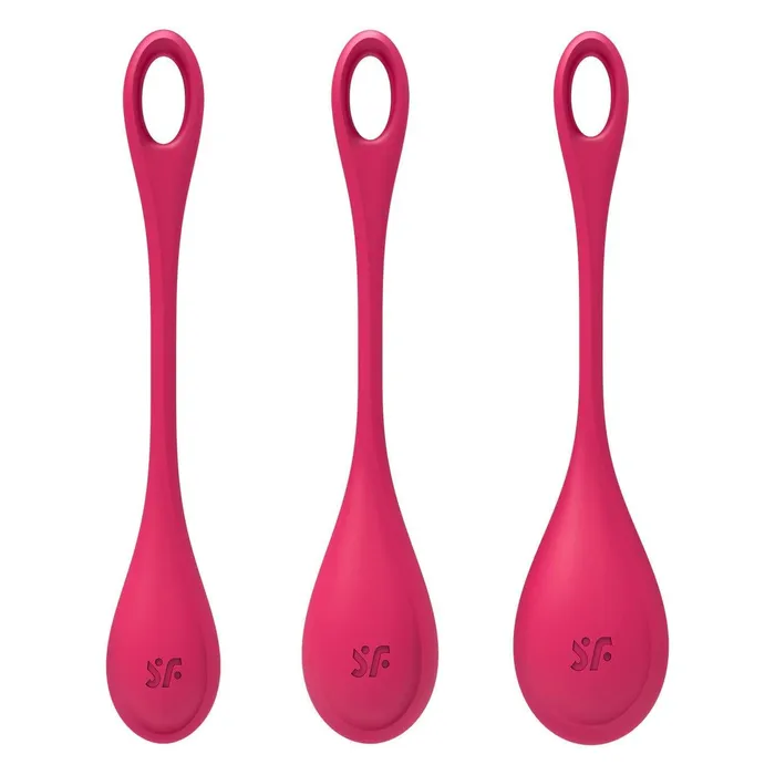 Satisfyer Female Sex Toys Satisfyer Yoni Power 1 Silicone Kegel Balls Training Set Satisfyer Female Sex Toys Satisfyer Yoni Power 1 Silicone Kegel Balls Training Set