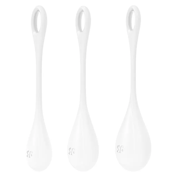 Satisfyer Female Sex Toys Satisfyer Yoni Power 1 Silicone Kegel Balls Training Set Satisfyer Female Sex Toys Satisfyer Yoni Power 1 Silicone Kegel Balls Training Set