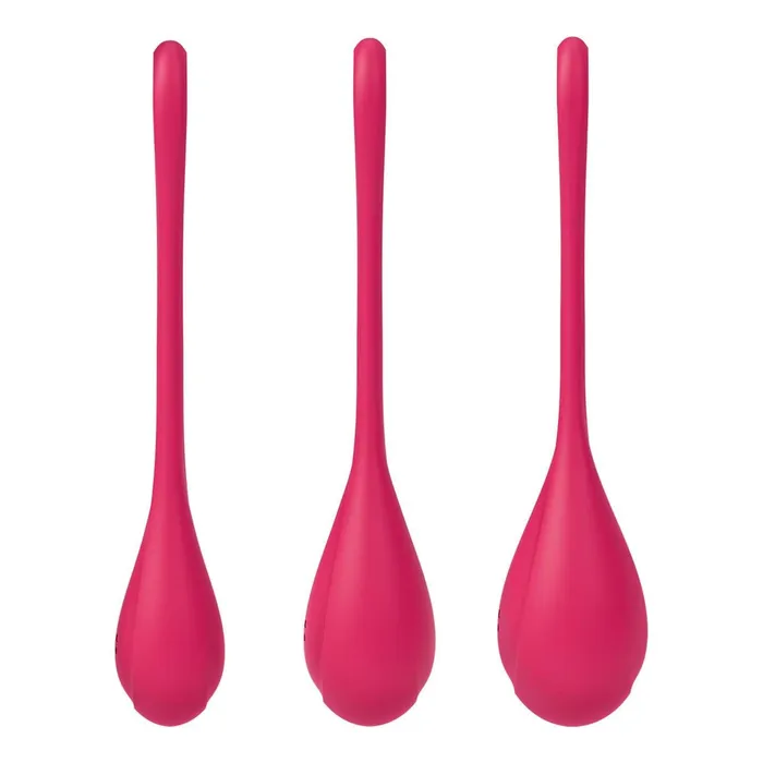 Satisfyer Female Sex Toys Satisfyer Yoni Power 1 Silicone Kegel Balls Training Set Satisfyer Female Sex Toys Satisfyer Yoni Power 1 Silicone Kegel Balls Training Set