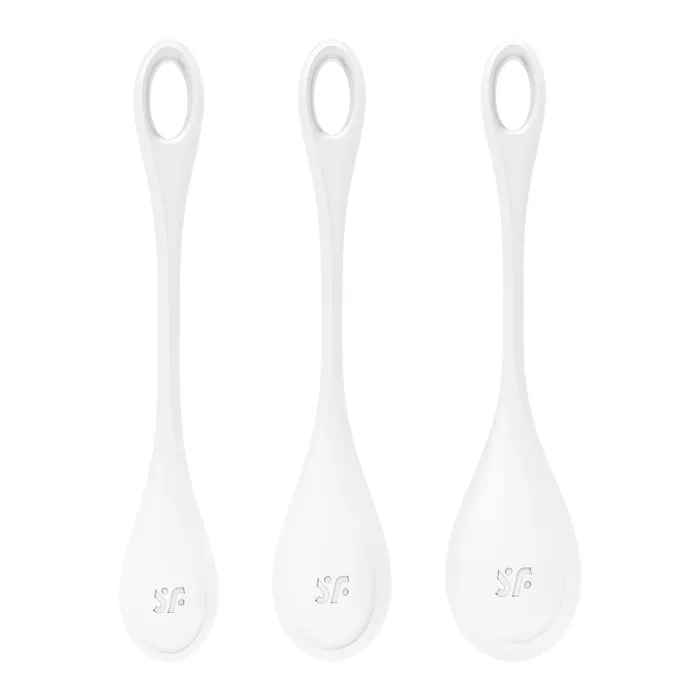 Satisfyer Female Sex Toys Satisfyer Yoni Power 1 Silicone Kegel Balls Training Set Satisfyer Female Sex Toys Satisfyer Yoni Power 1 Silicone Kegel Balls Training Set