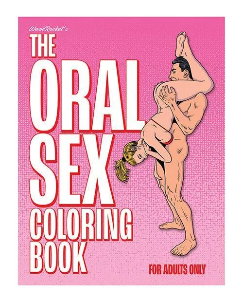 Wood Rocket The Oral Sex Coloring Book Wood Rocket LLC Female Sex Toys