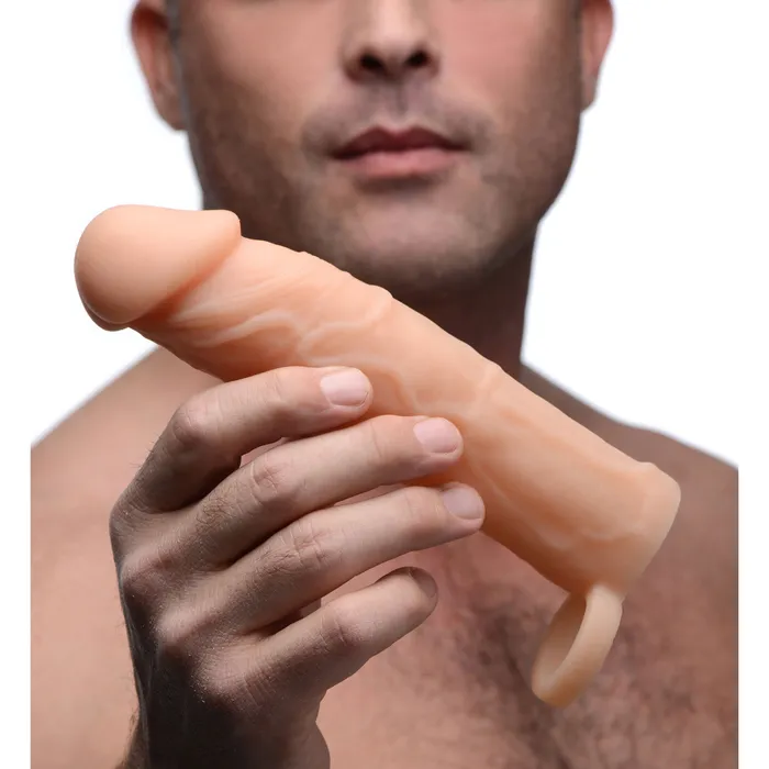 2 Inch Silicone Penis Extension Size Matters Male Sex Toys