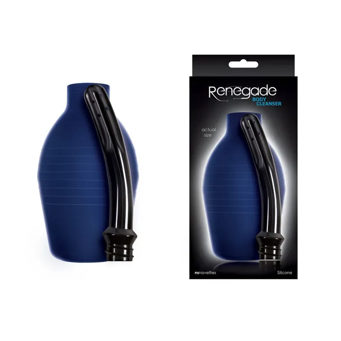 Anal New Sensations Novelties Inc Renegade Body Cleanser Douche Blue