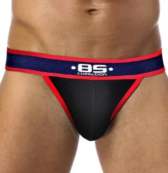 Club Jox 85 Collection Solid Pouch Black Jockstrap ClubJox Anal