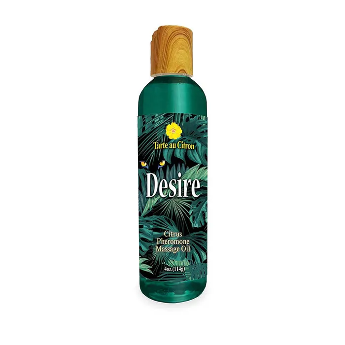 Couples Desire Pheromone Massage Oil Citrus 4 oz Little Genie Productions