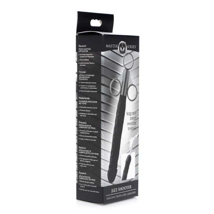 Dildos Master Series Jizz Shooter Silicone Dildo Lube Launcher