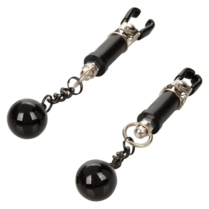 Female Sex Toys CALIFORNIA EXOTIC NOVELTIES NIPPLE GRIPS WEIGHTED TWIST CLAMPS