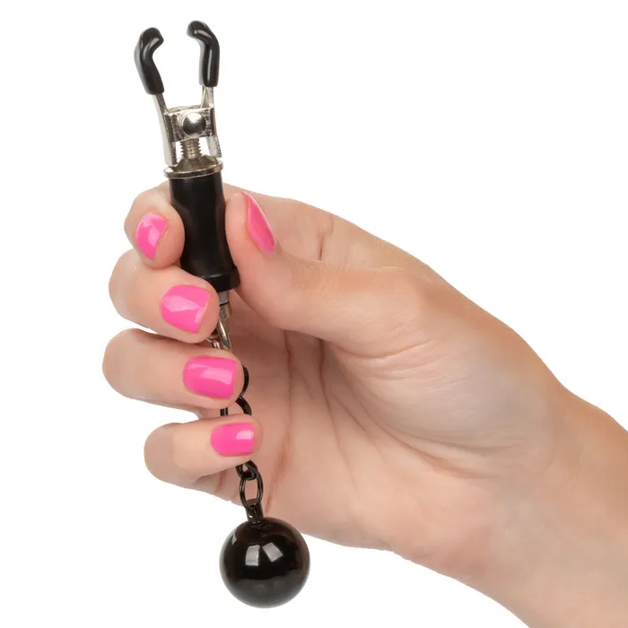 Female Sex Toys CALIFORNIA EXOTIC NOVELTIES NIPPLE GRIPS WEIGHTED TWIST CLAMPS