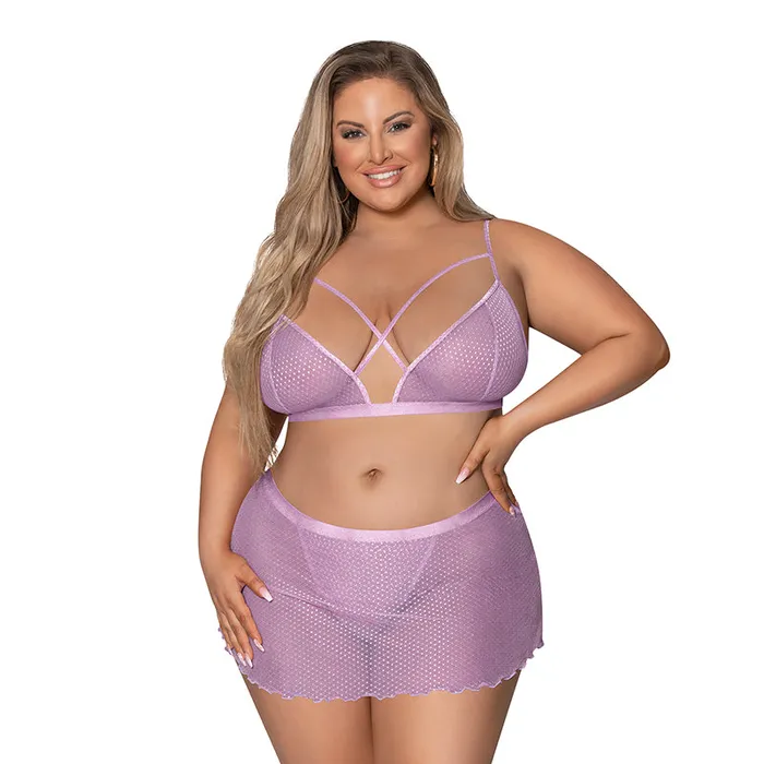 Female Sex Toys Magic Silk Magic Silk Girl Next Door Bralette With Skirt Lilac Queen Size Female Sex Toys Magic Silk Magic Silk Girl Next Door Bralette With Skirt Lilac Queen Size