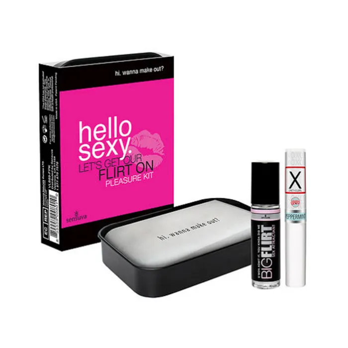 Female Sex Toys Sensuva Hello Sexy Lets Get Our Flirt On Pleasure Kit