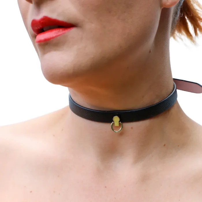 Magic Touch Anal COLLAR NARROW SMALL LINK BLACK
