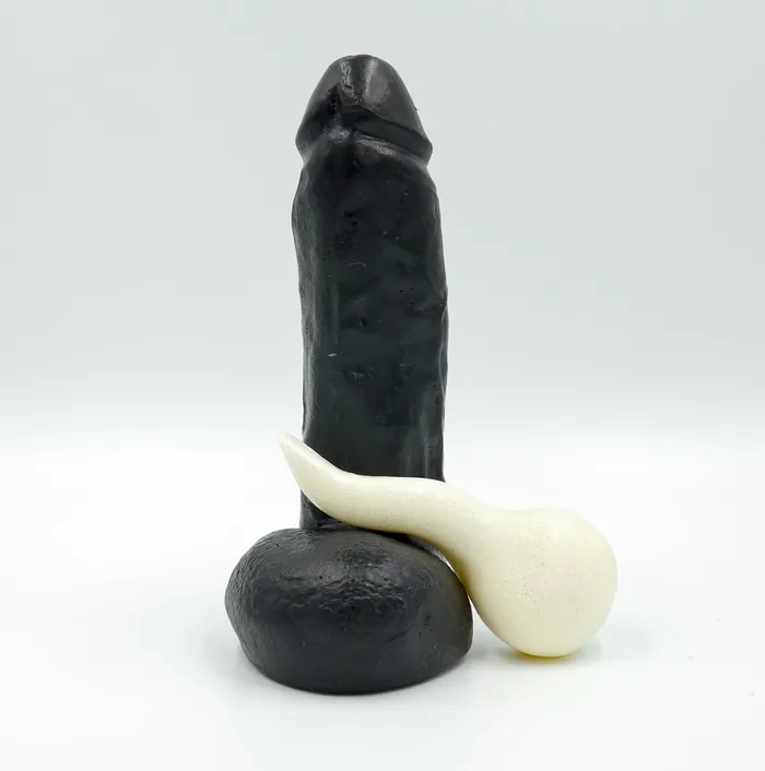 Male Sex Toys Its the Bomb Stroker Blue Penis Soap wSuction Cup Spermie